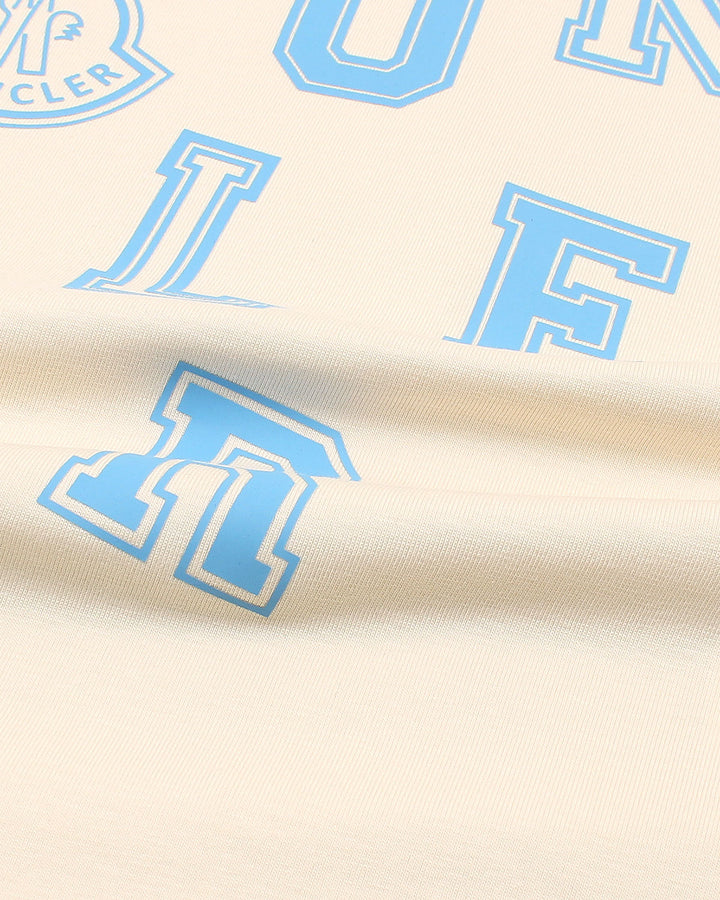 Kids Mon. Digit T Shirt - Off White