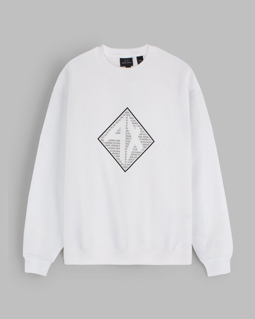 Premium Men's AR Graphic Sweat - White