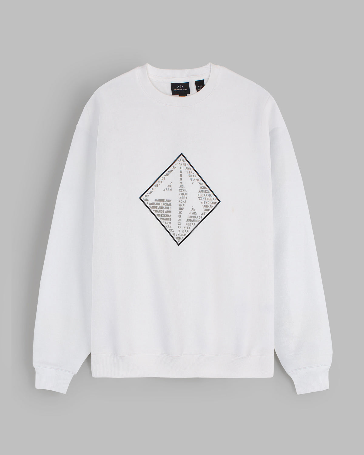 Premium Men's AR Graphic Sweat - White