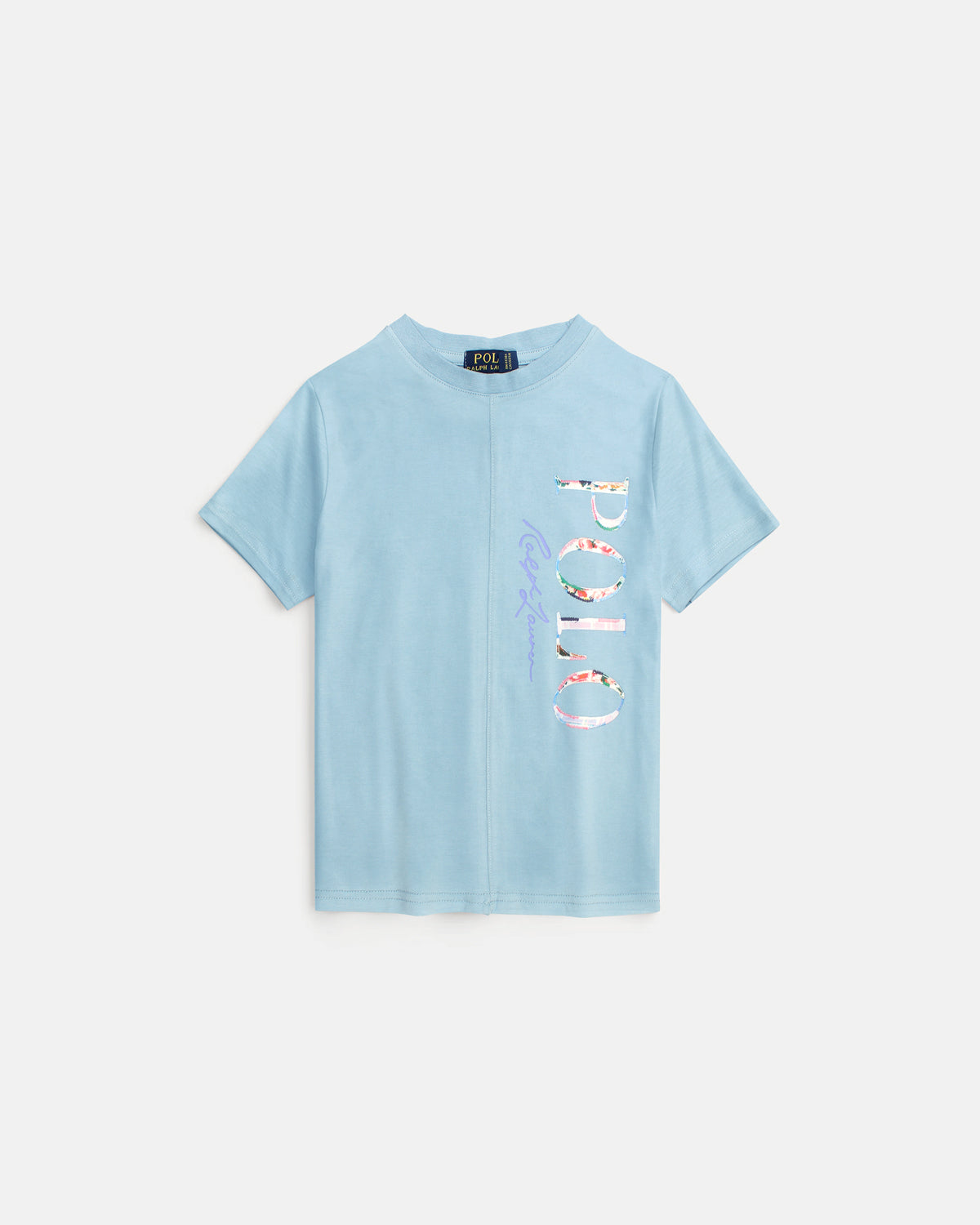 Baby Girls Polo Iconic Tee - Sky Blue