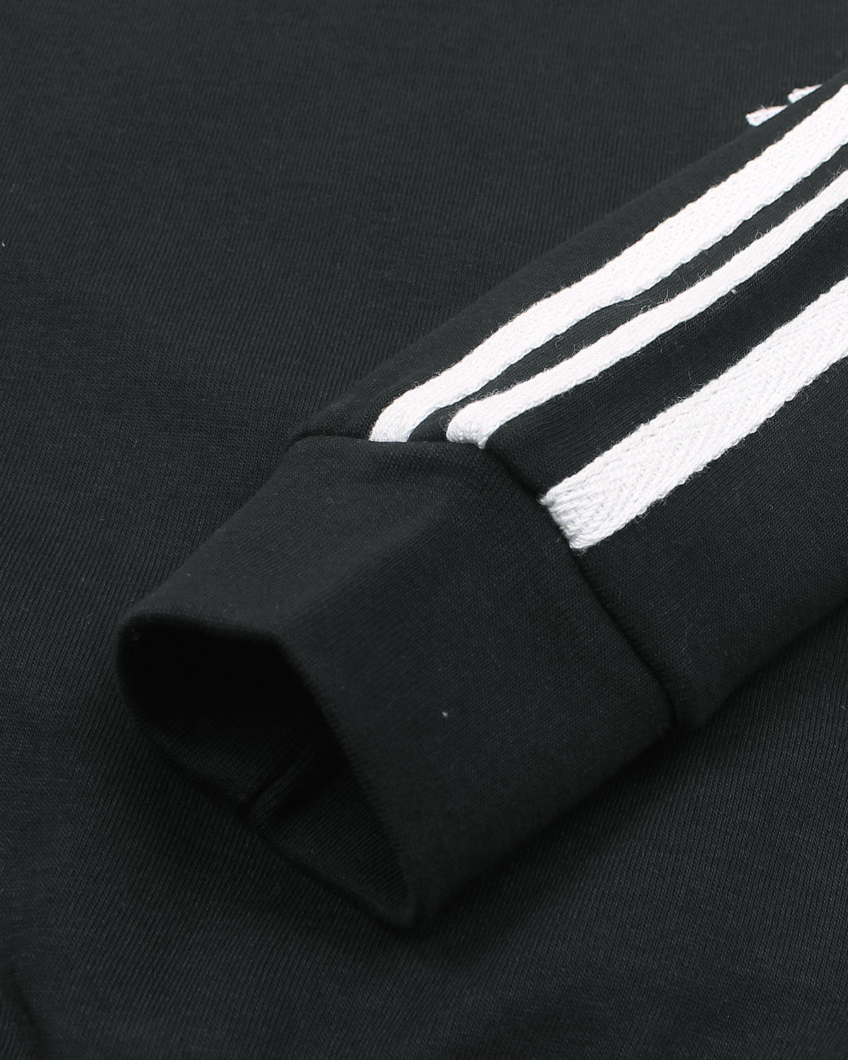 Kids Stripped Tracksuit - Black