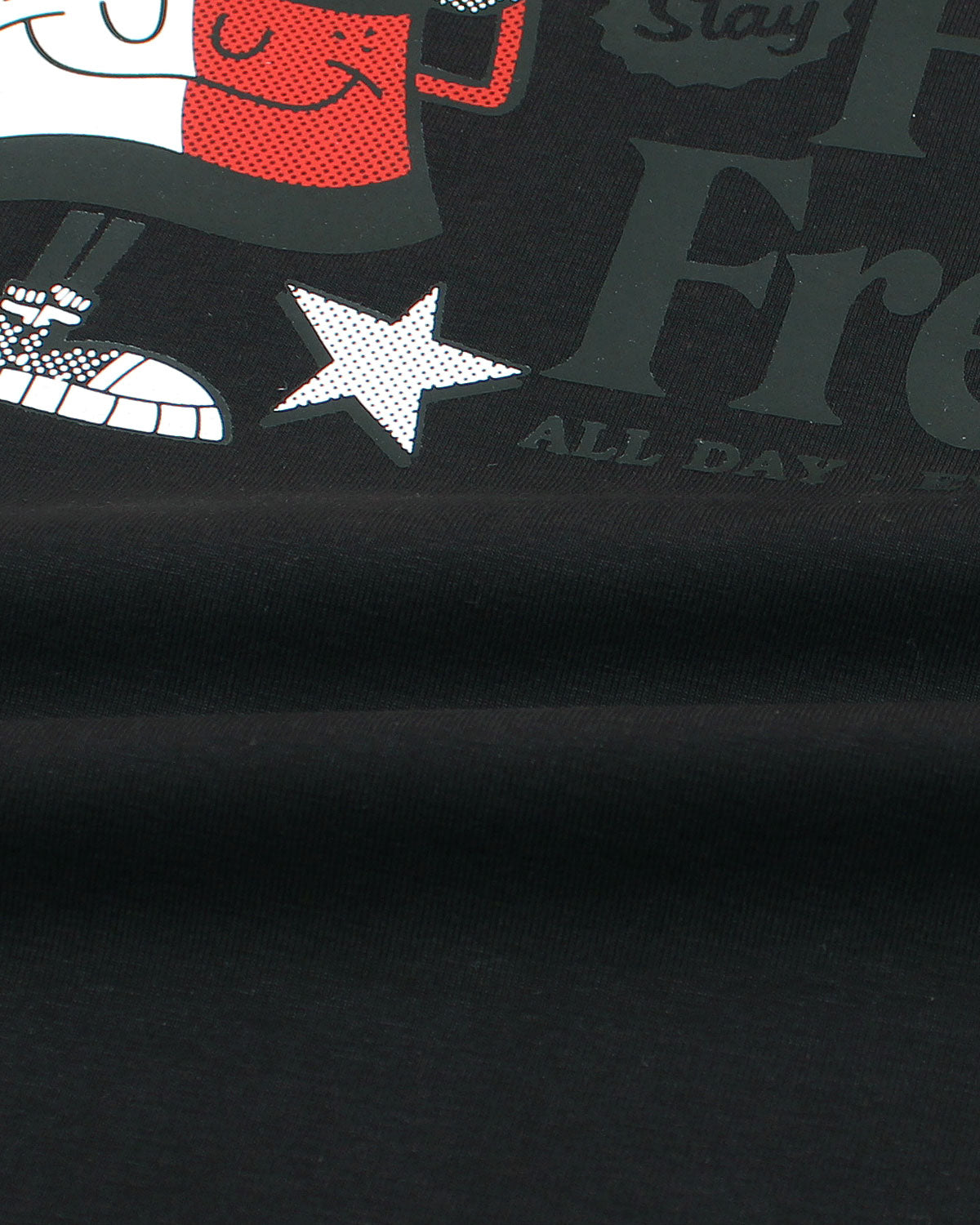 Kids Flag Fresh T Shirt - Black