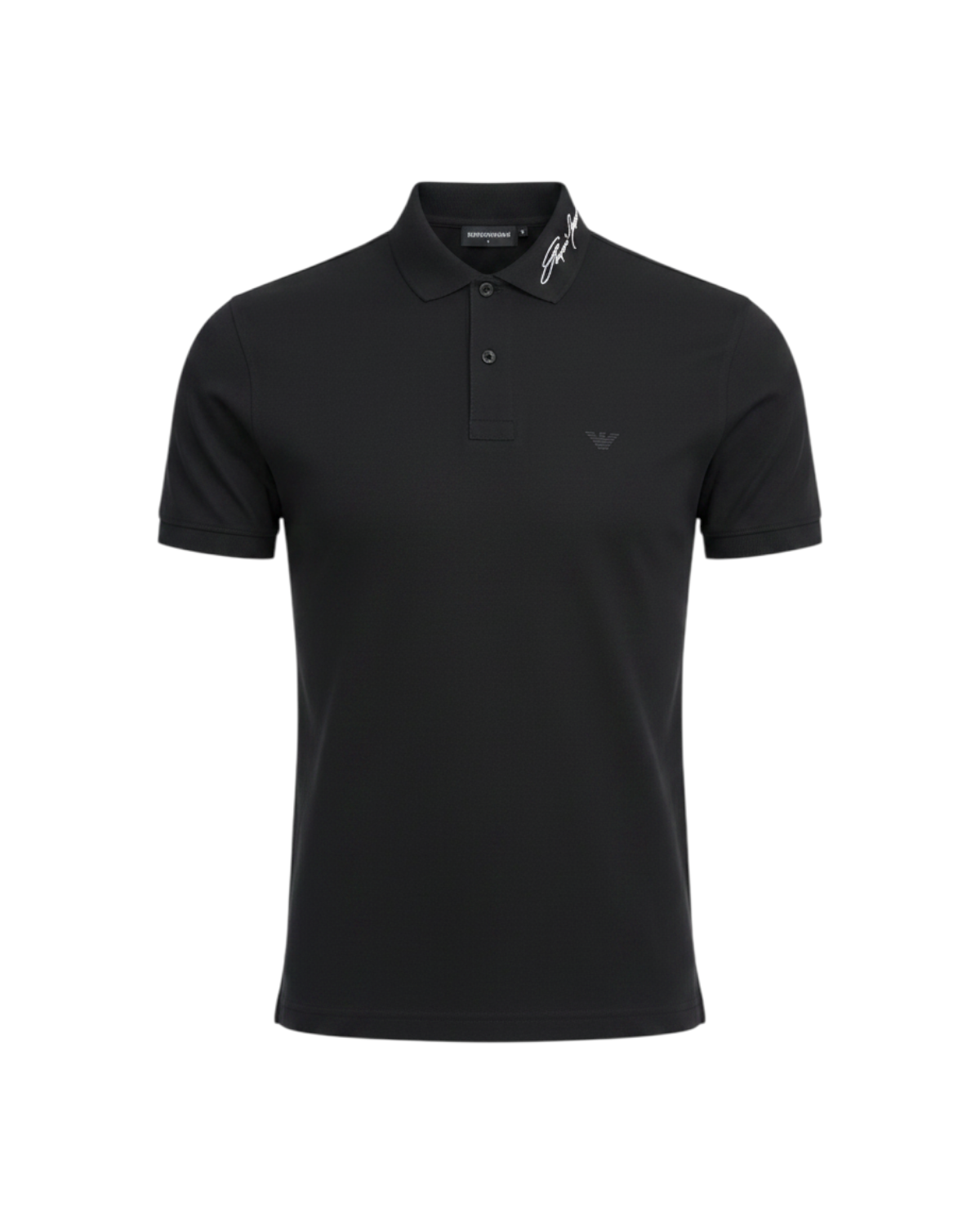 Men's EA. Collar Polo Shirt - Black