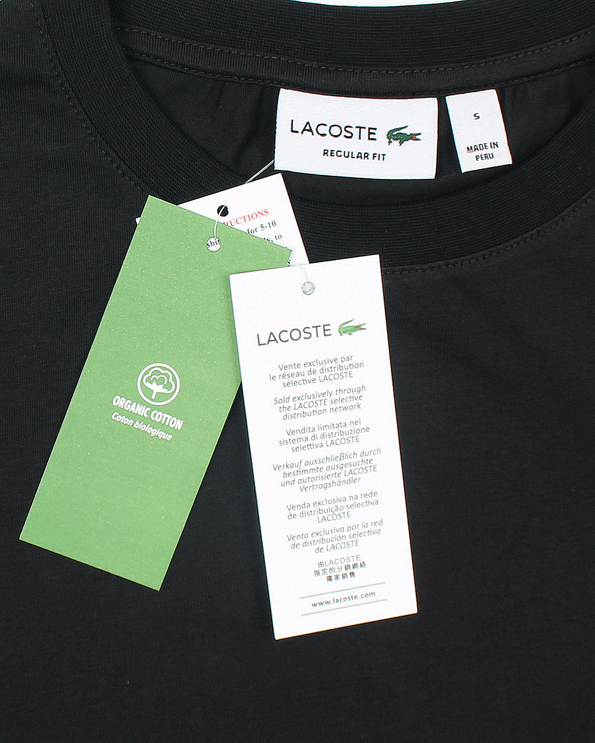 Iconic L-C-O-T Basic Men Tee - Black