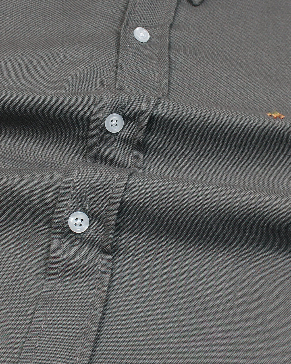 Premium Iconic Men Oxford Shirt -  Dark Grey