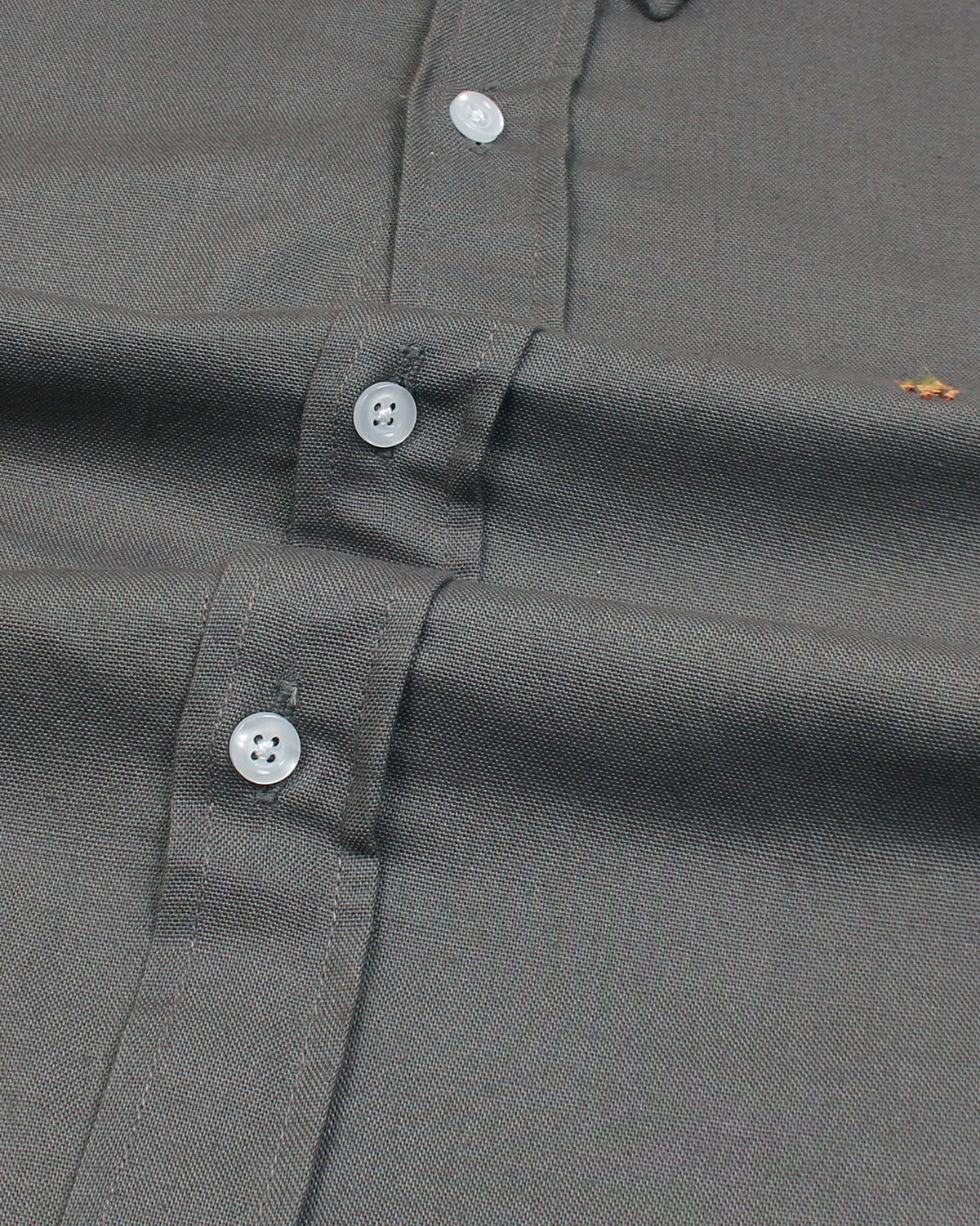 Premium Iconic Men Oxford Shirt -  Dark Grey