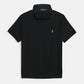 Iconic R-L Johnny Collar Polo - Black