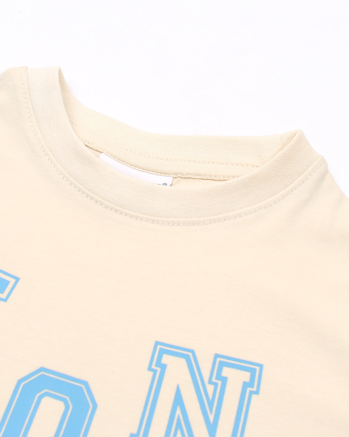 Kids Mon. Digit T Shirt - Off White