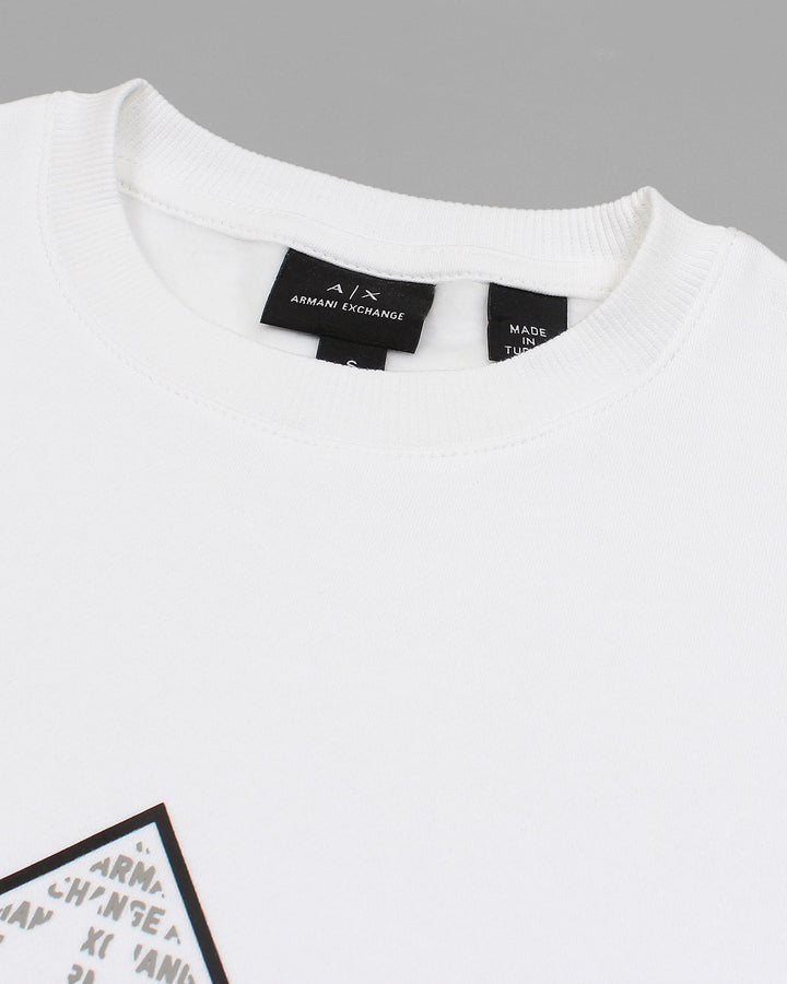 Premium Men's AR Graphic Sweat - White