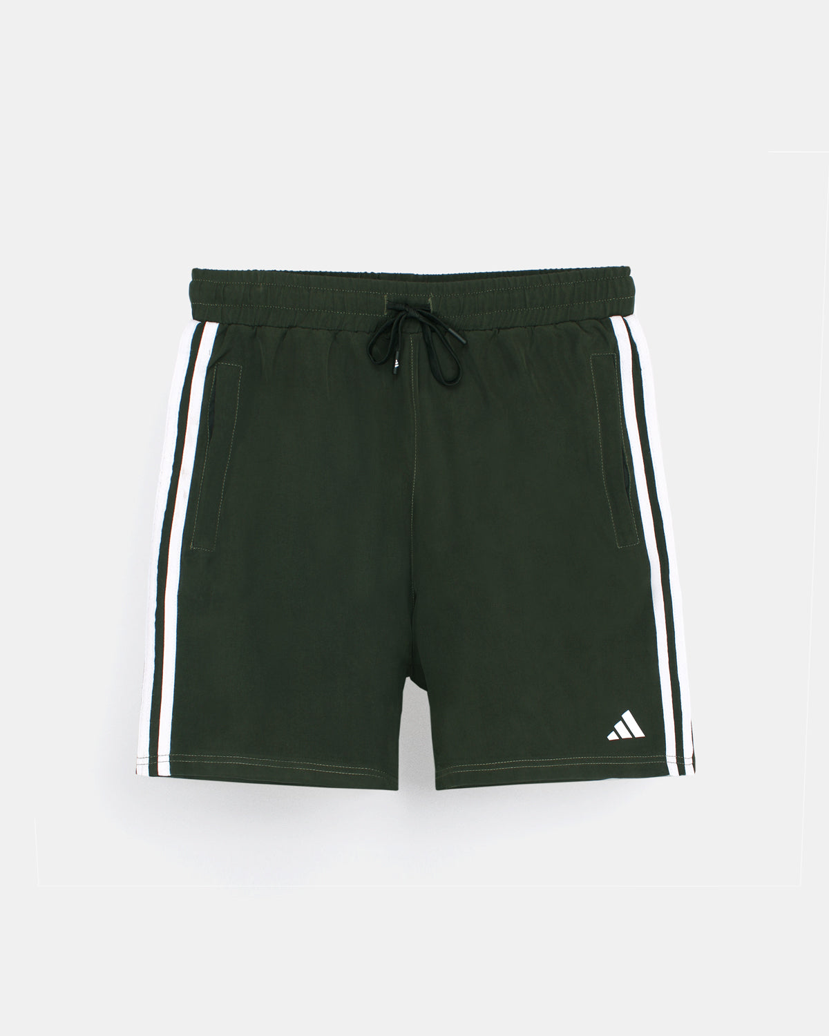 Adi. Men's Sportswear Future Icons 3‑Stripes Short - Green