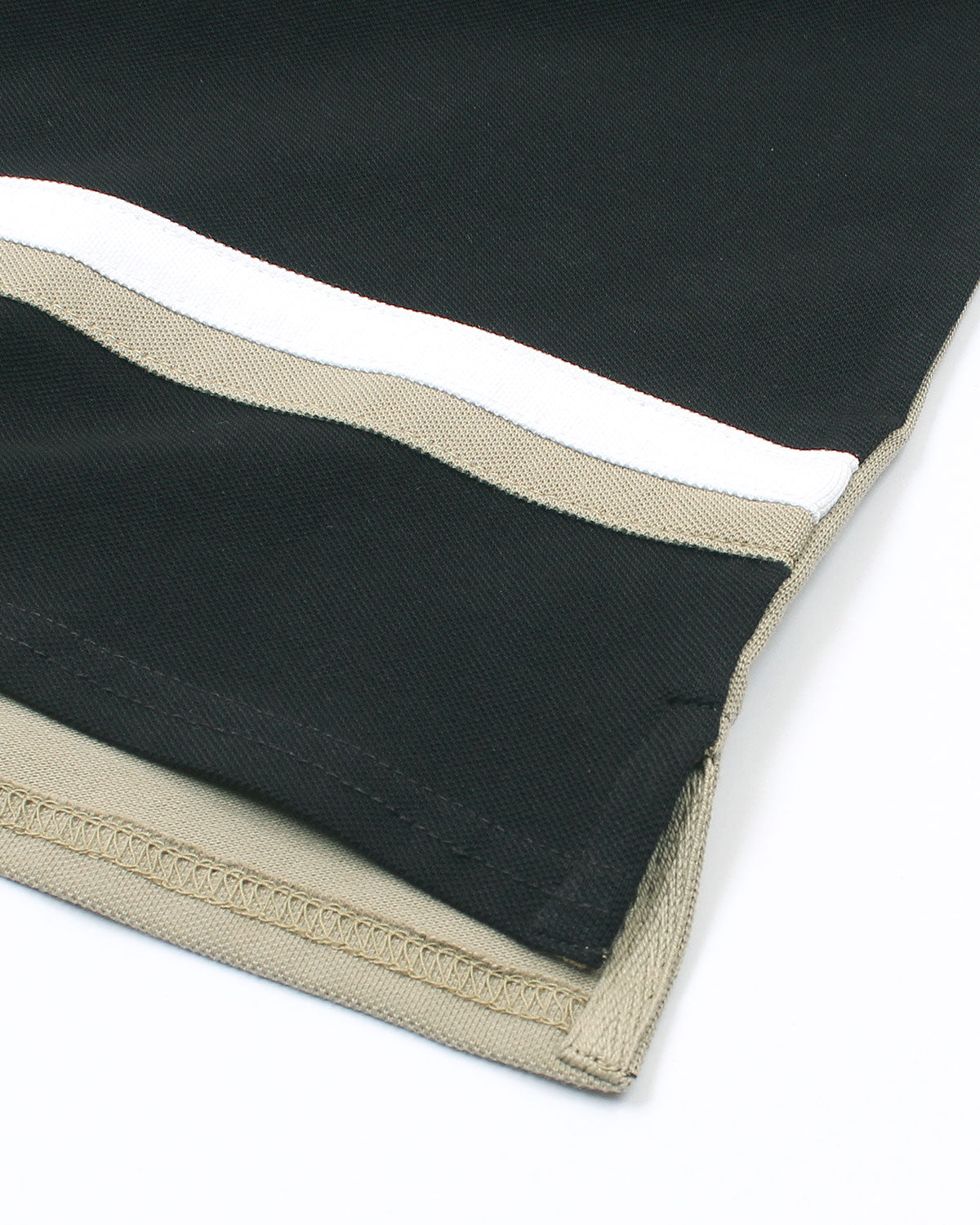 Kids Contrast Panel TH Polo Shirt - B-W-B