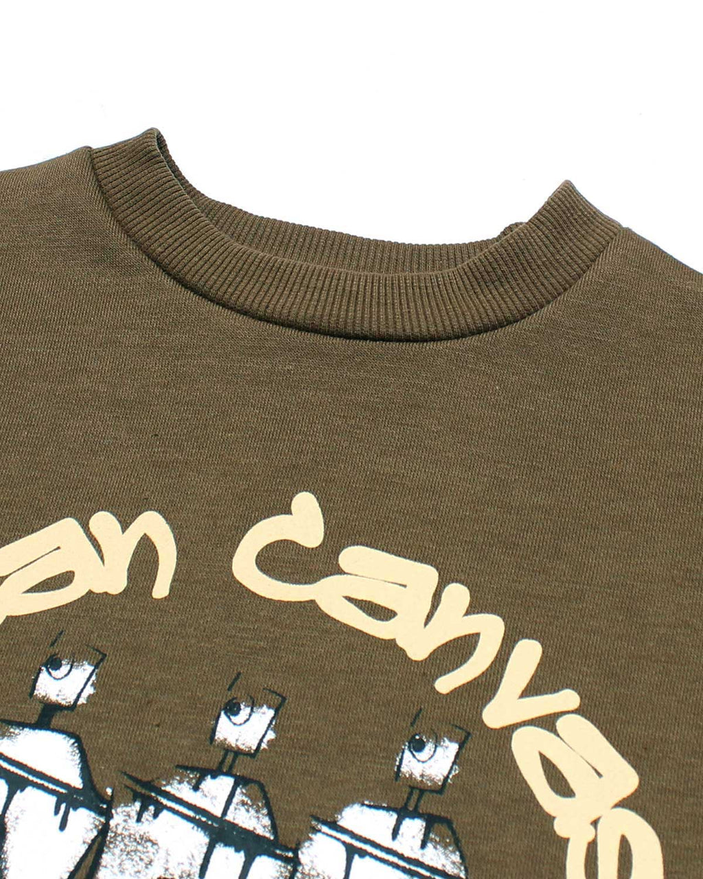 Premium Kids Graphic Sweatshirt - Brown