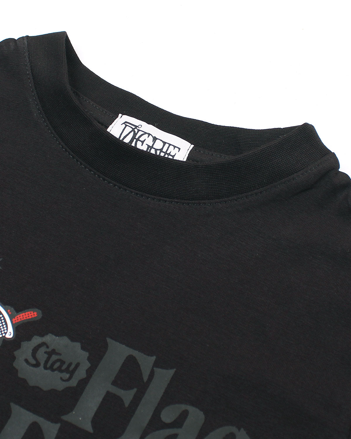 Kids Flag Fresh T Shirt - Black