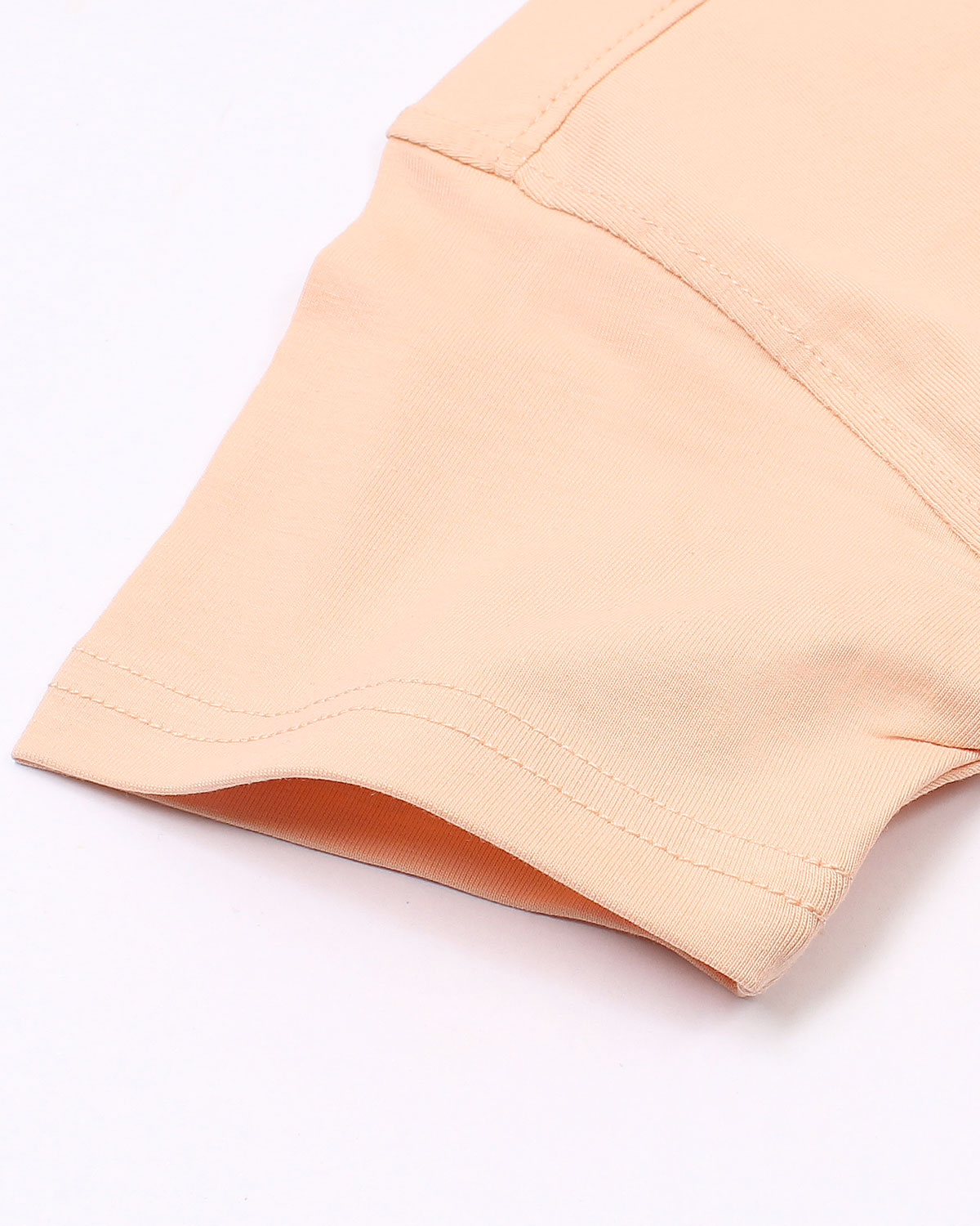 Kids Notch Lapel Tracksuit Set - Peach