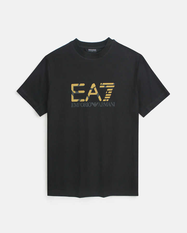 Premium Men's EA7 Oversize T Shirt - Black