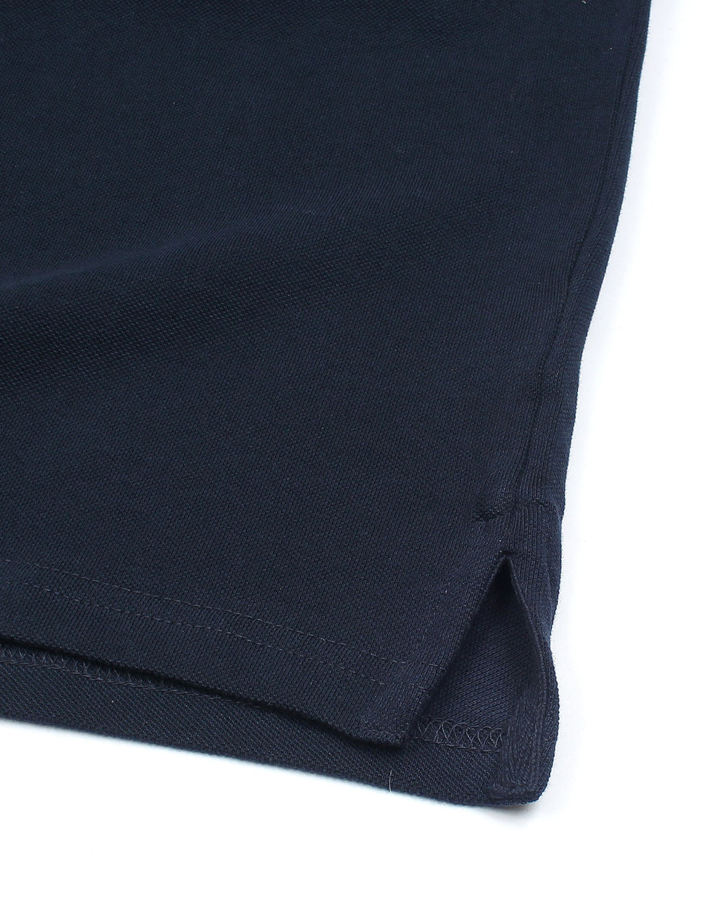 Premium Loc. Stripe Panel Men Polo - Navy Blue