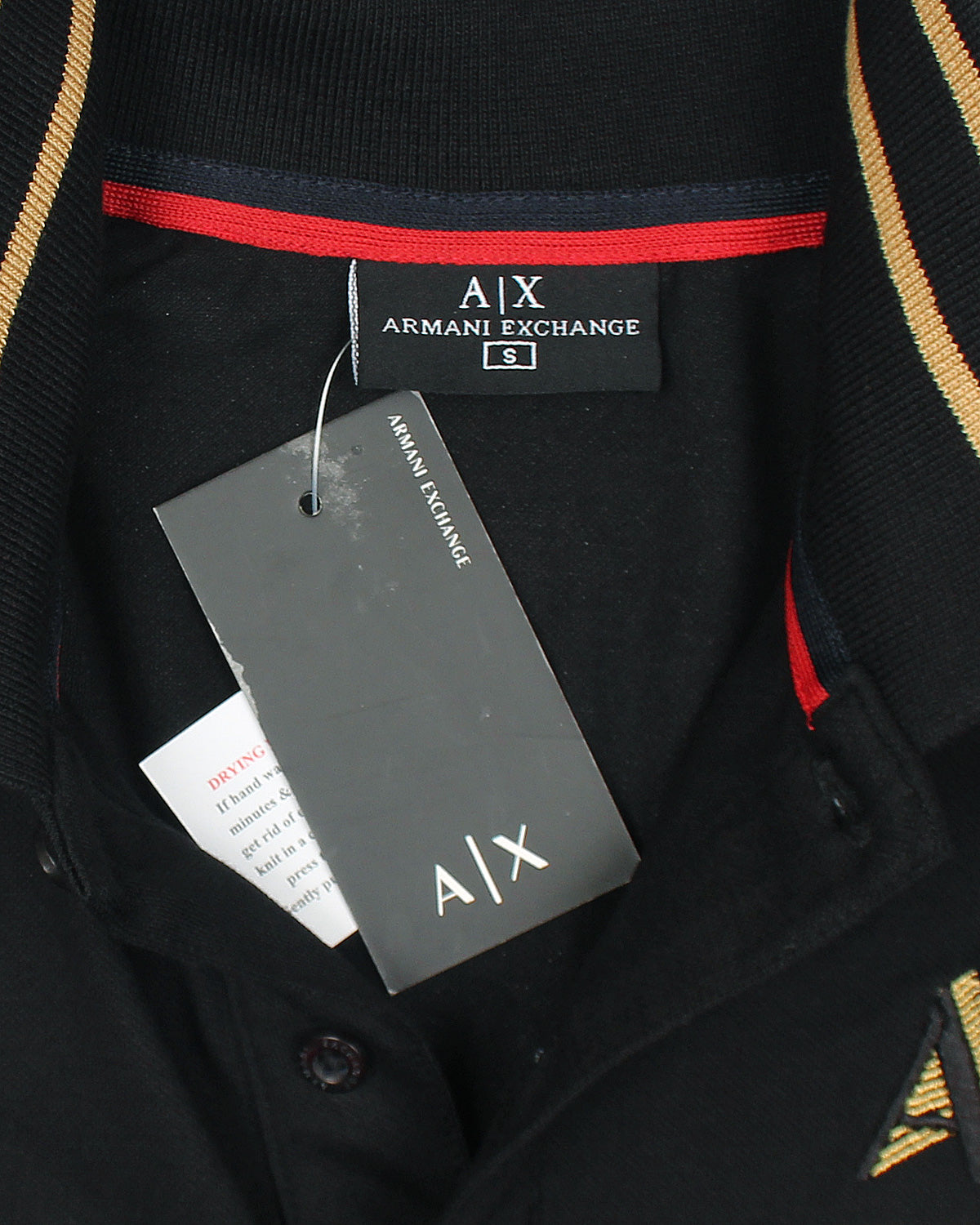 Exclusive A-X Motive Polo - Black