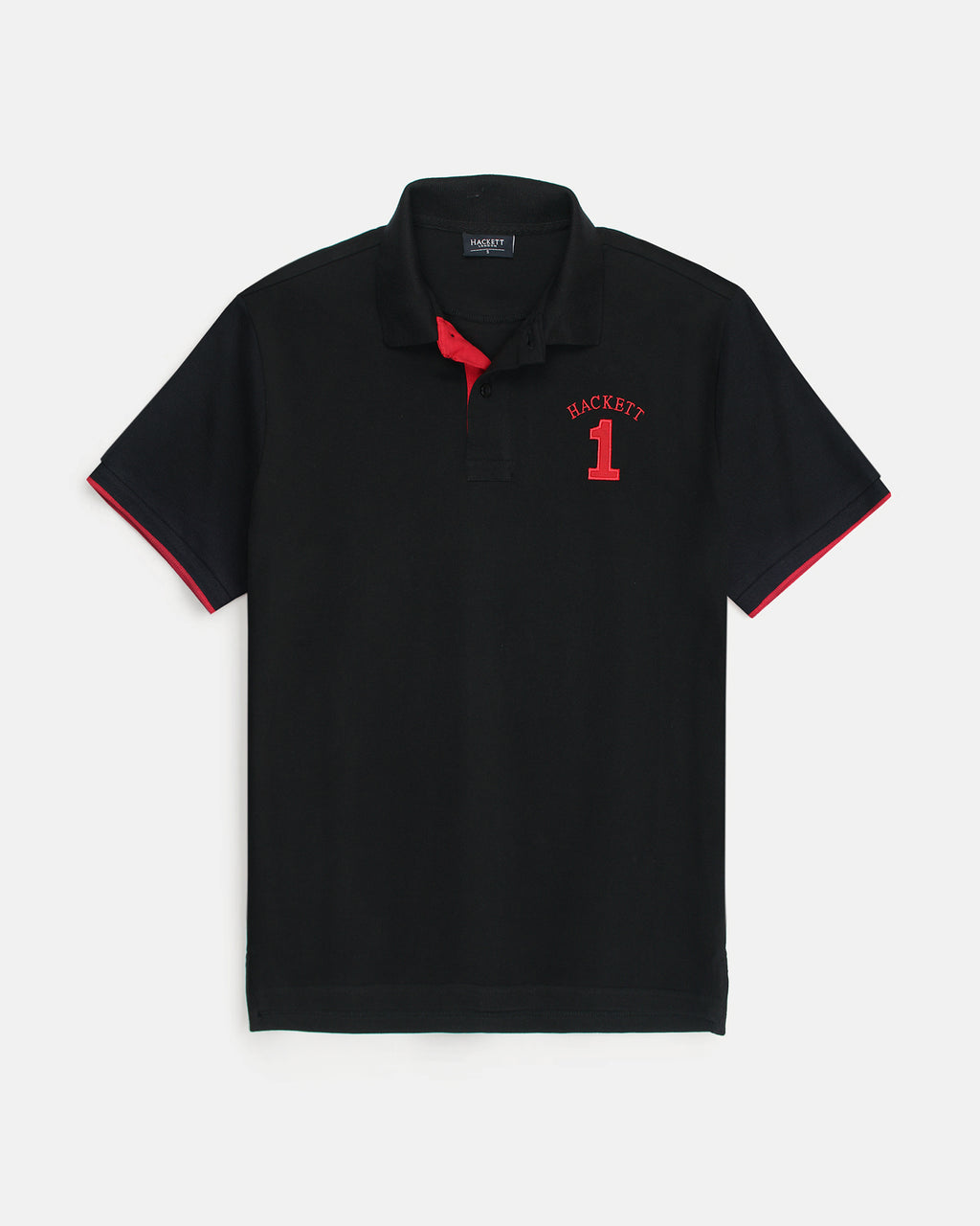 Premium HKT Iconic Motive Polo Men - Black
