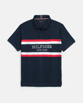 Premium Men Hilfi. NewYork Polo - Navy Blue