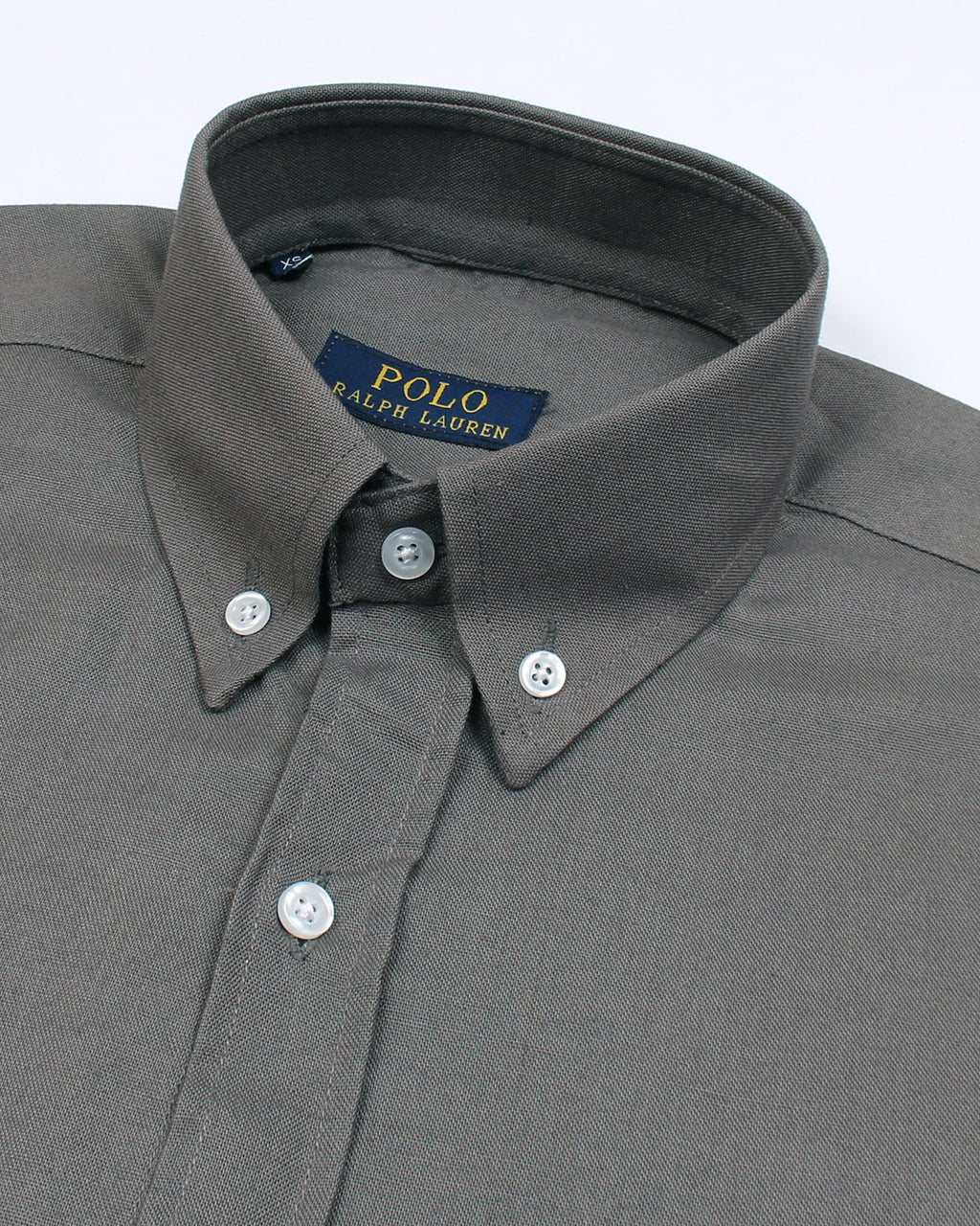Premium Iconic Men Oxford Shirt -  Dark Grey