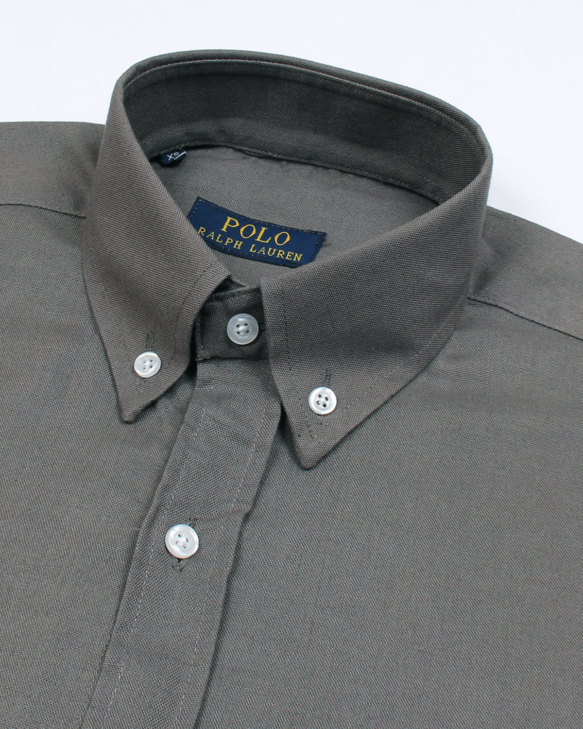 Premium Iconic Men Oxford Shirt -  Dark Grey