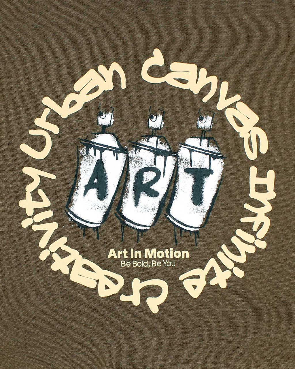 Premium Kids Graphic Sweatshirt - Brown