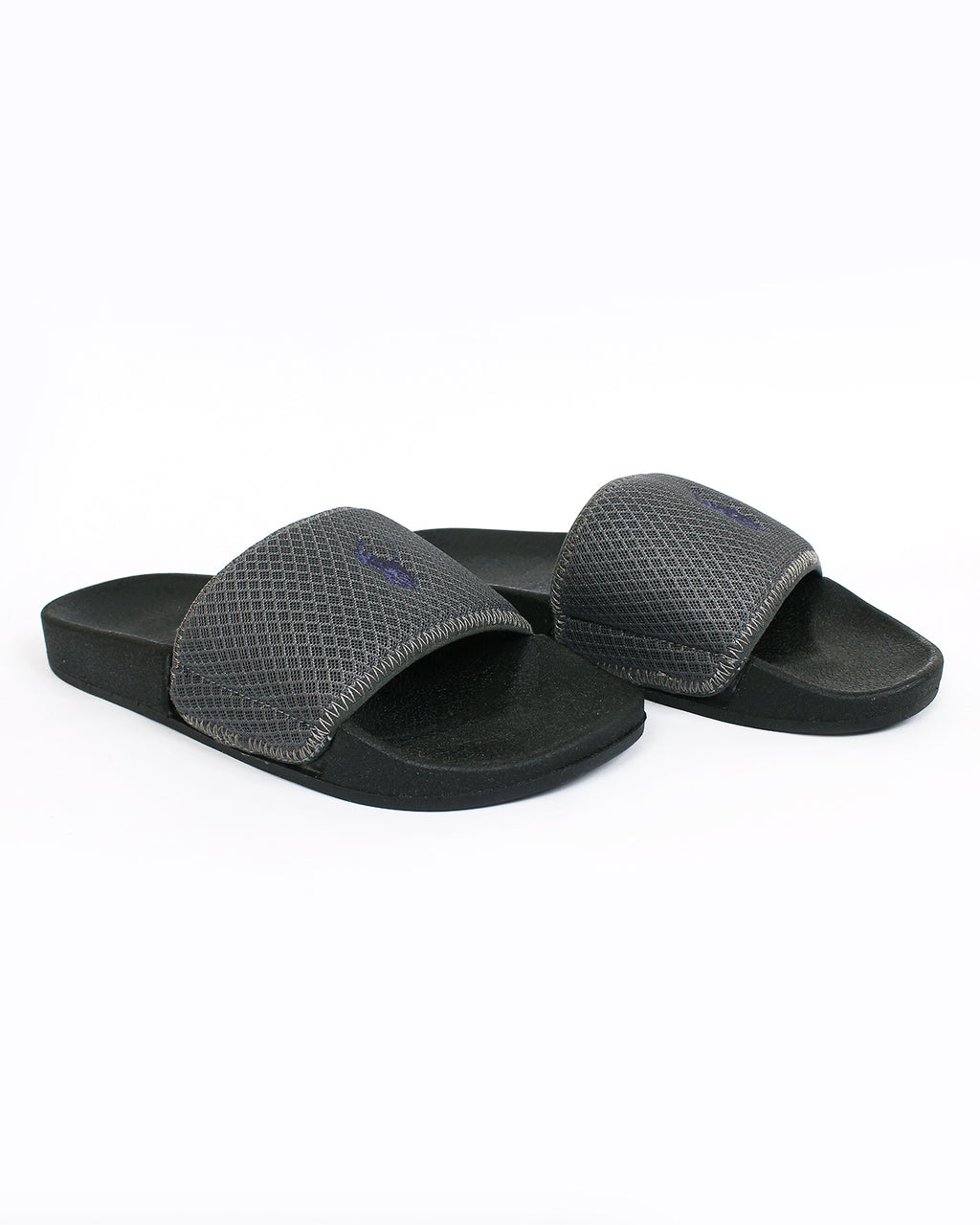 Premium Polo Men's Slides - Grey