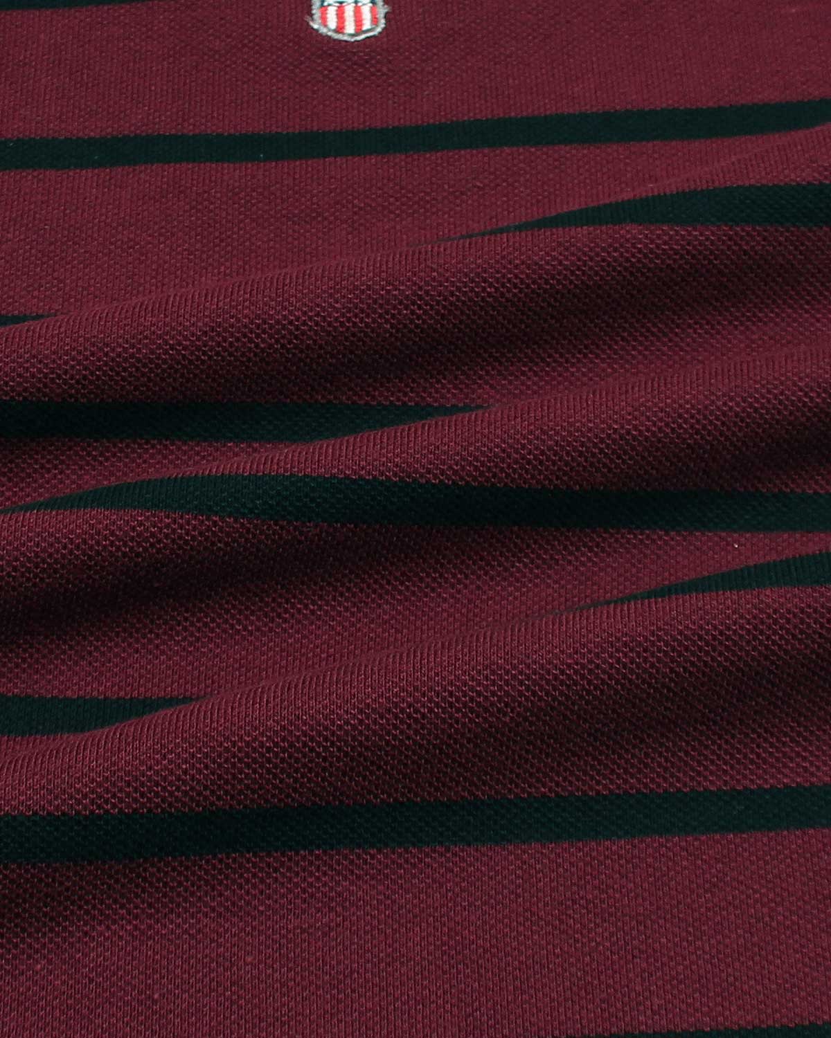 Premium Mesh L/C Men Polo Shirt - Maroon
