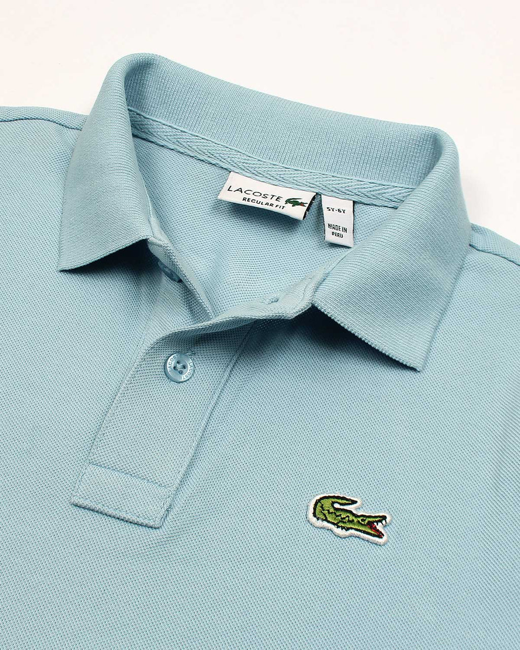 Premium L/C Dip Kids Polo Shirt -  Sky Blue