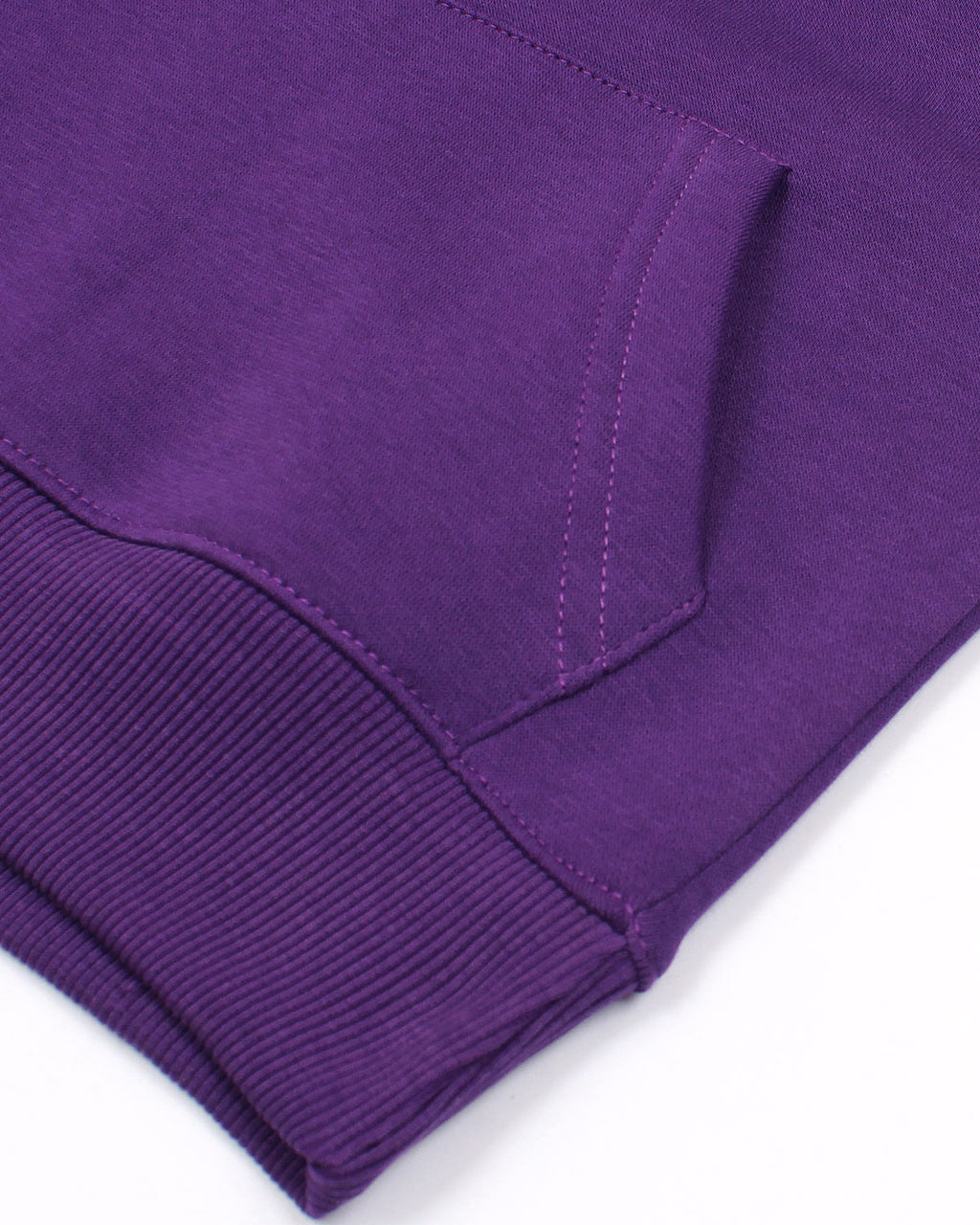 Hodded Baby Girls Tracksuit Set - Purple