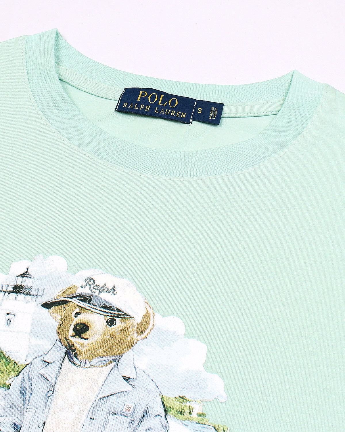 Exclusive R/L Men Bear Tee - C Green