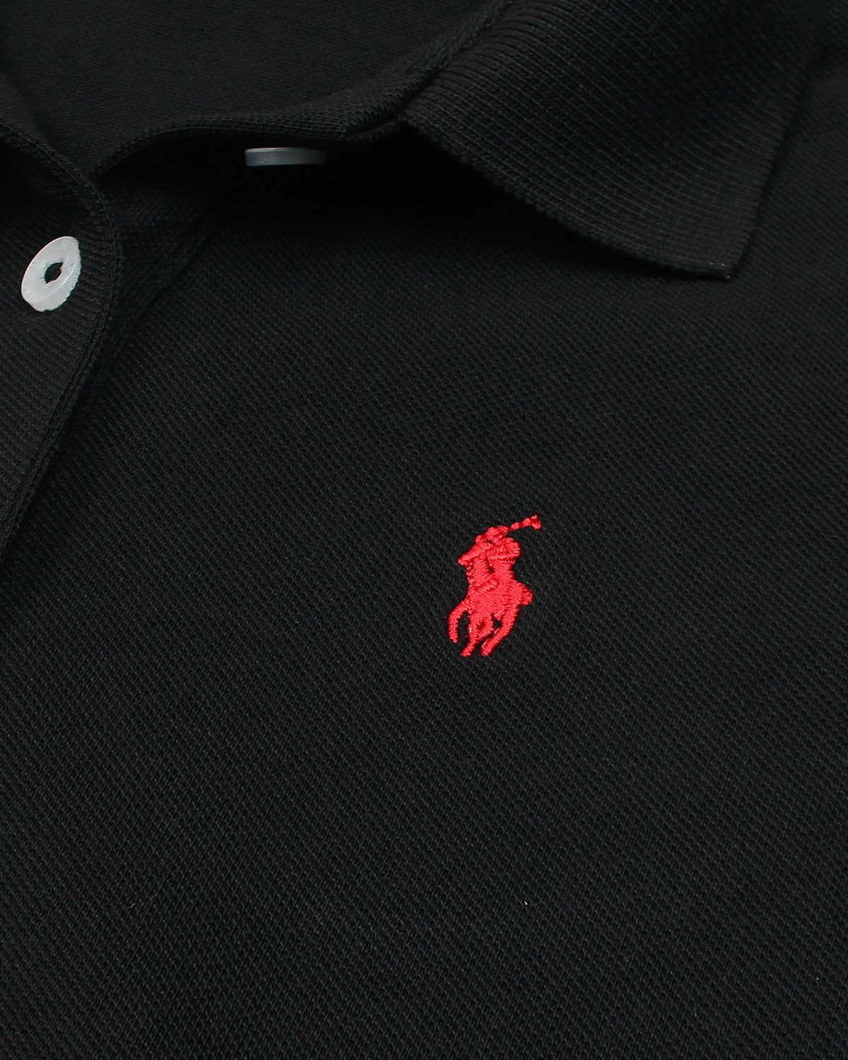 Premium Baby Girl R-L Polo Dress - Black