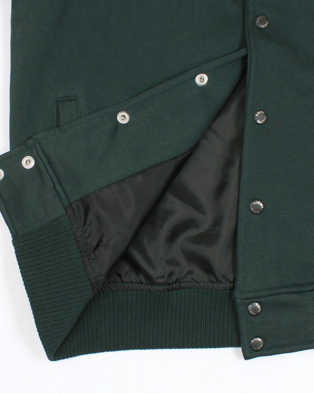 Premium Base Ball R-L Fleece Jacket - Green