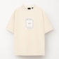 A-X Men's Oversized Logo Patch T-Shirt – Off White