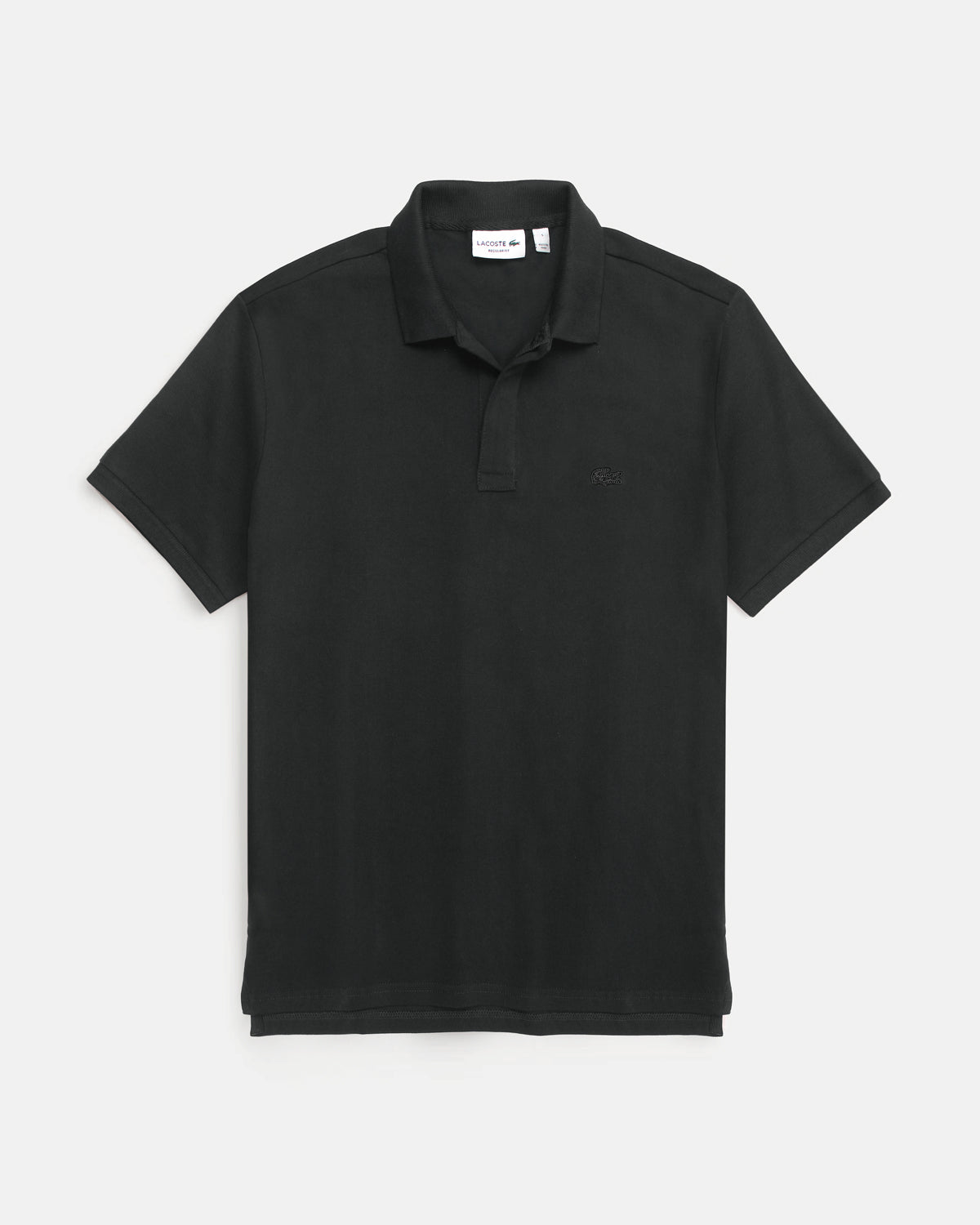 Premium Men's Lac. Classic Polo Shirt - Black