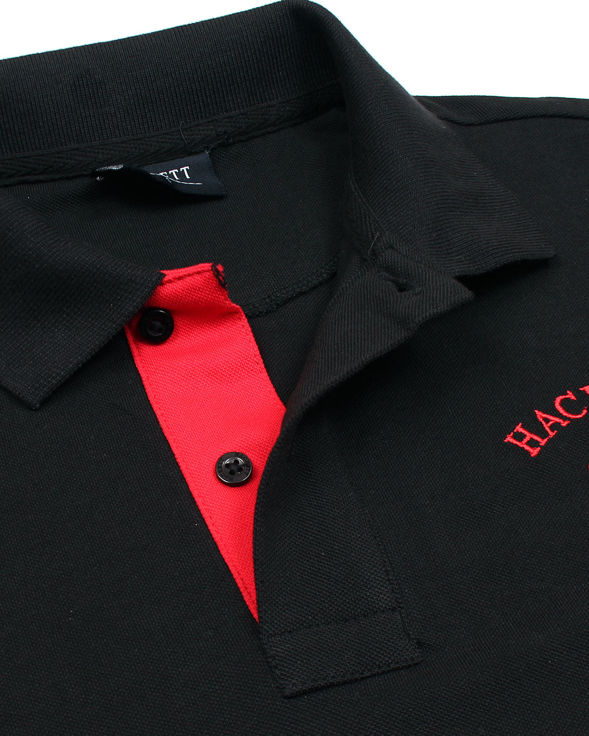 Premium HKT Iconic Motive Polo Men - Black