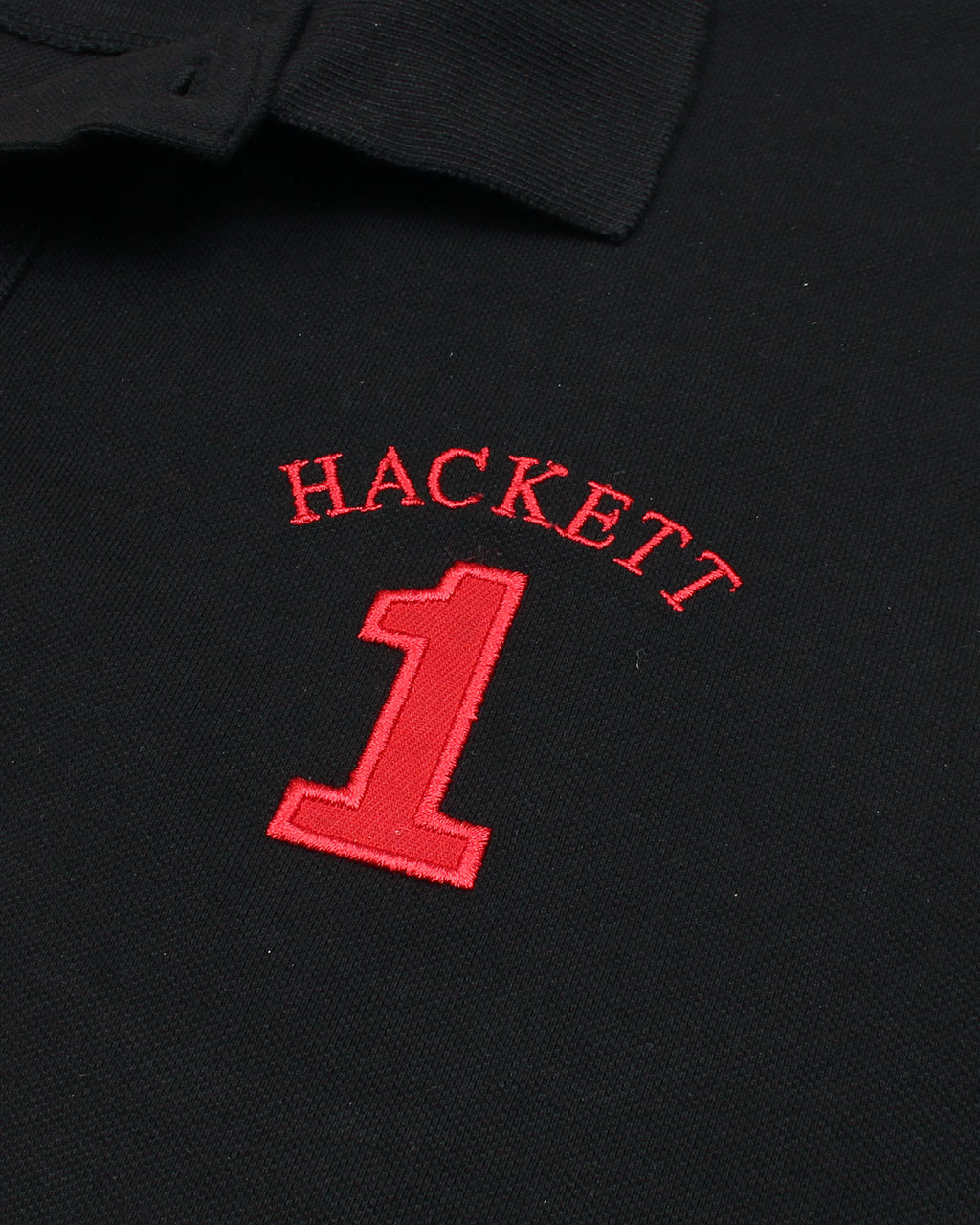 Premium HKT Iconic Motive Polo Men - Black