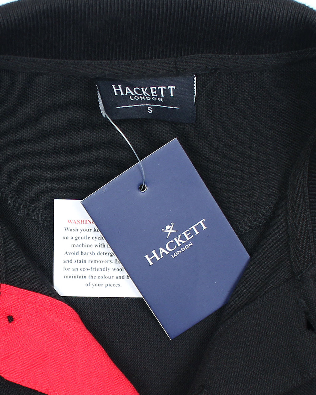 Premium HKT Iconic Motive Polo Men - Black