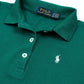 Premium Baby Girl R-L Polo Dress - Green