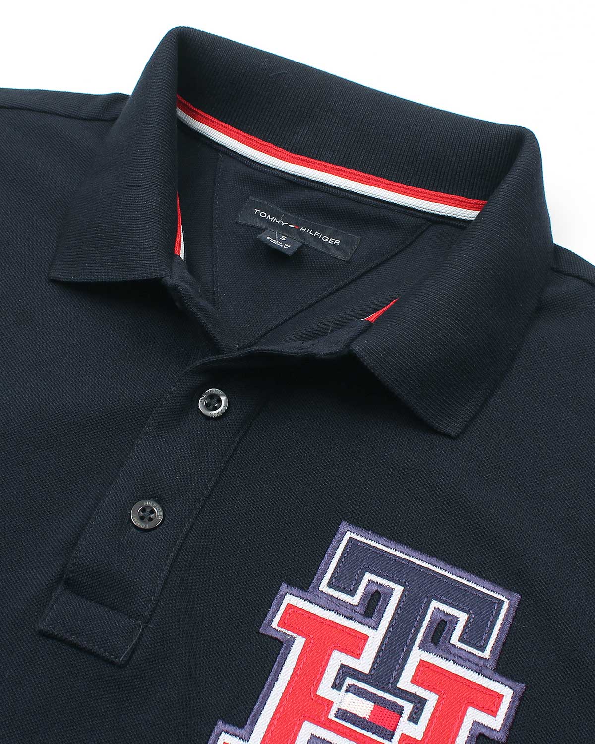 Premium Men's iconic TH Polo Shirt - Navy Blue