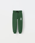 Kids Winter Basketball Jogger Pants - Green