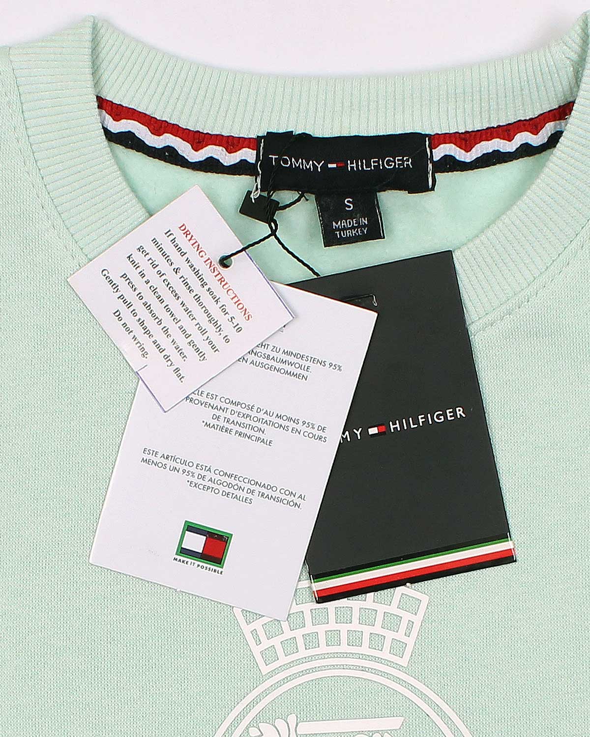 Premium TM Flag Men's Sweatshirt - C Green