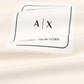 A-X Men's Oversized Logo Patch T-Shirt – Off White