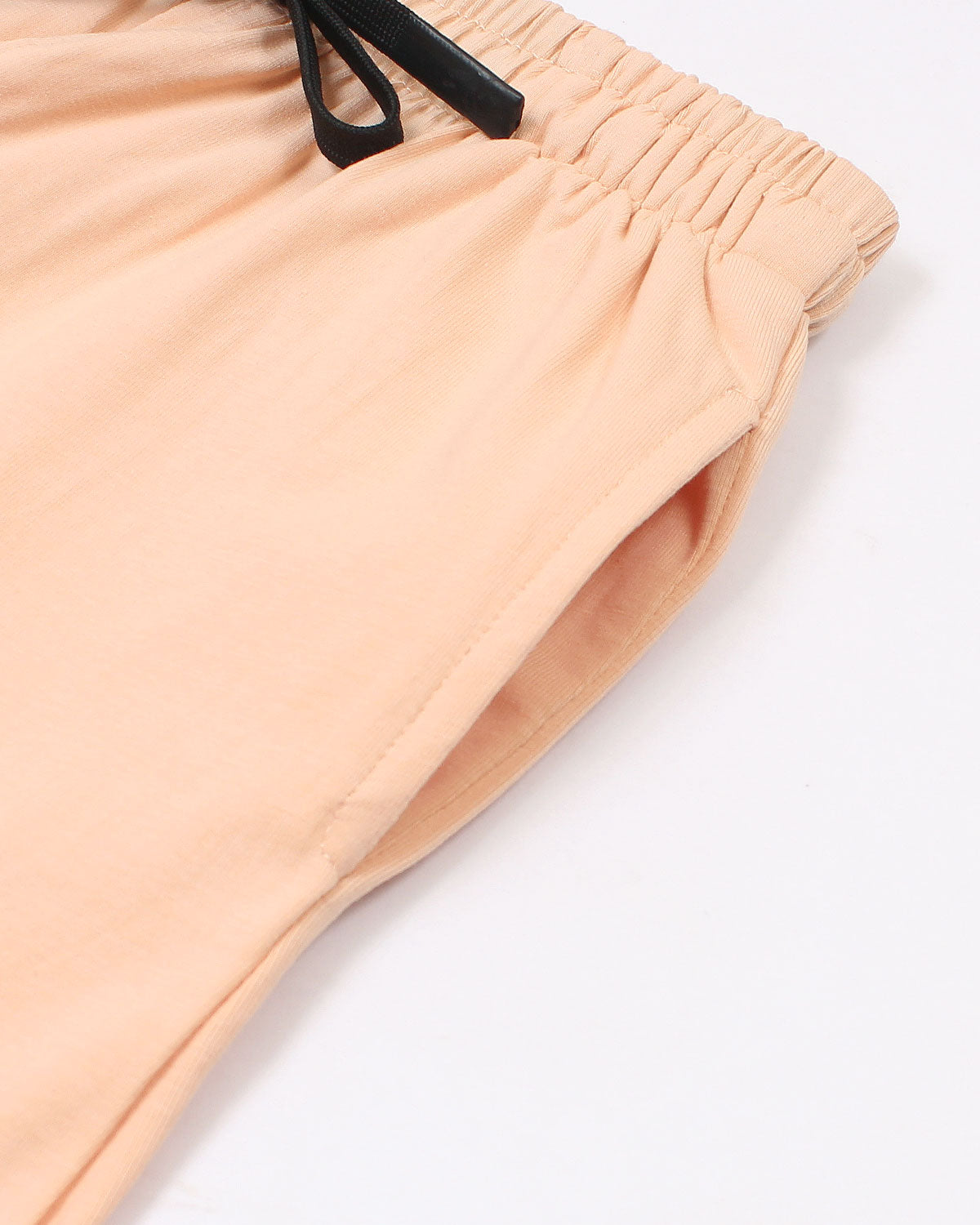 Kids Notch Lapel Tracksuit Set - Peach