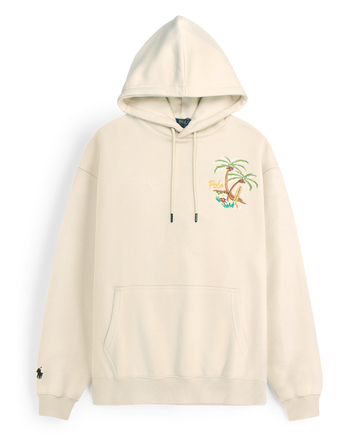 Men's Oversized Palm Hoddie - Off White