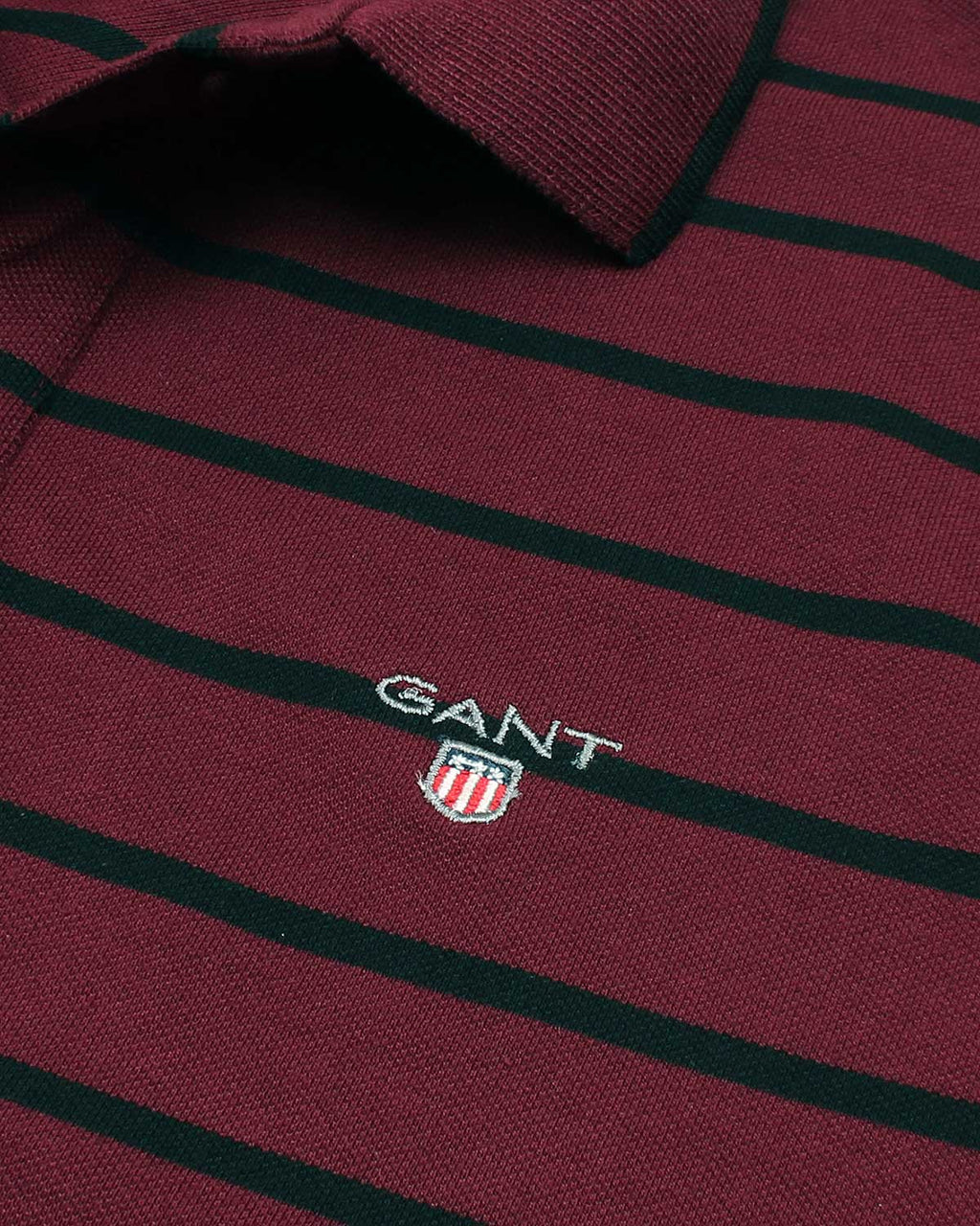 Exclusive G-A-N-T Men Stripper Polo Shirt - Maroon