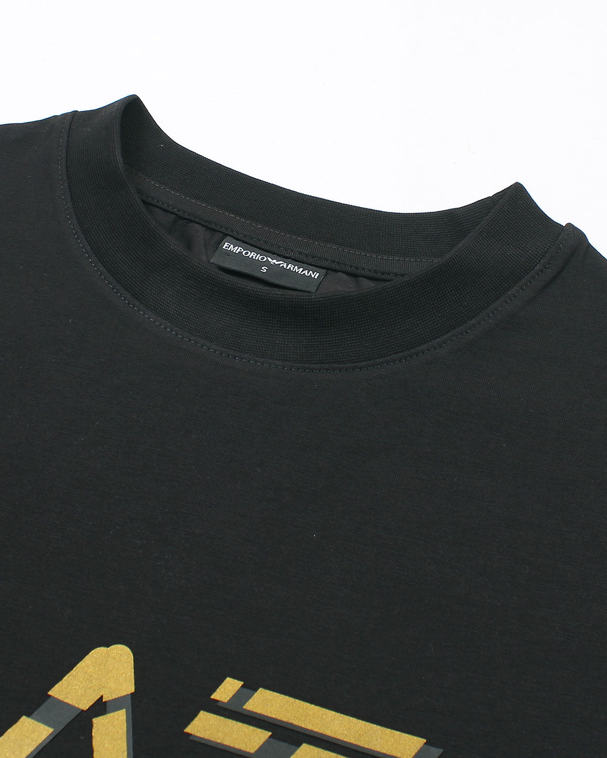 Premium Men's EA7 Oversize T Shirt - Black