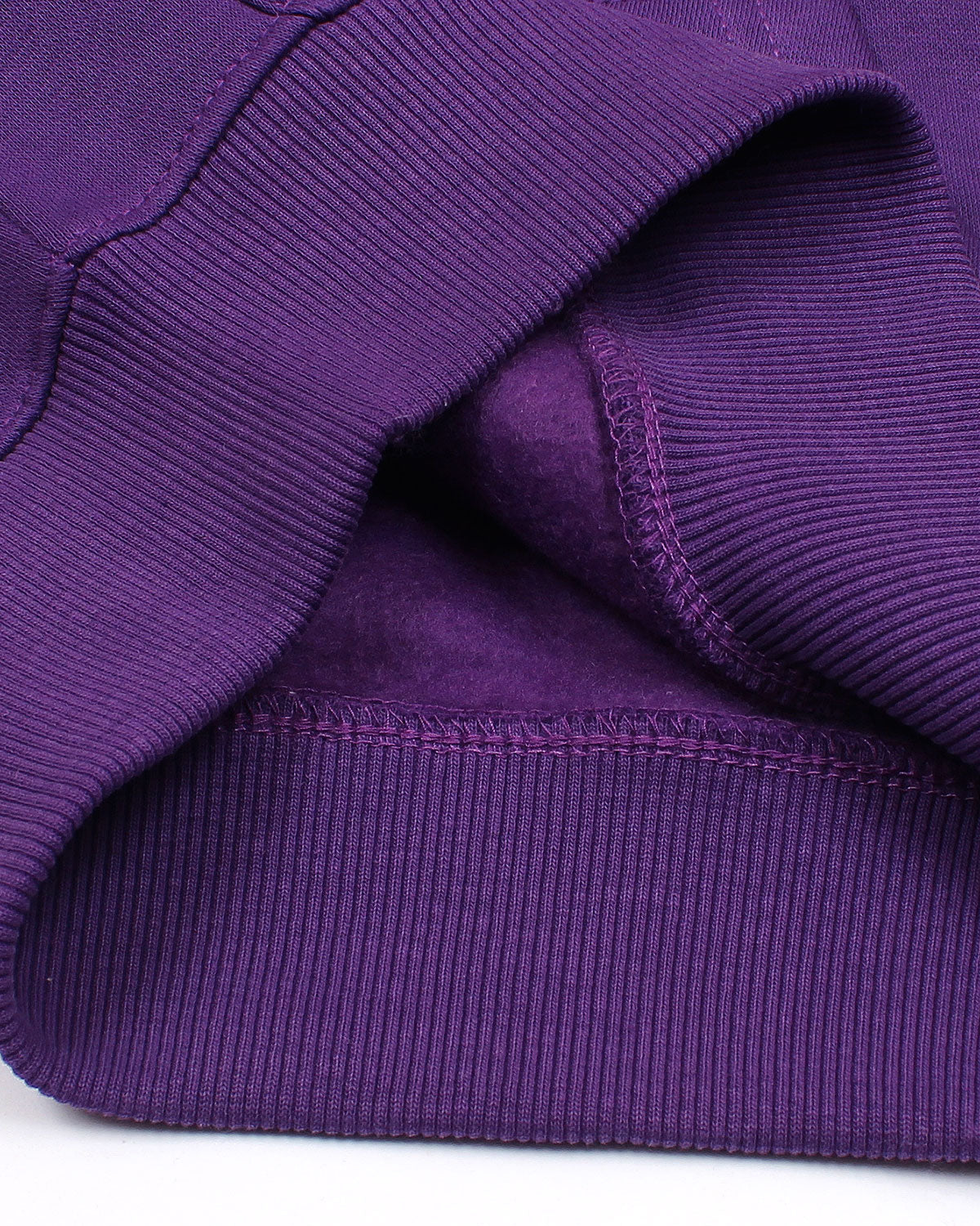 Hodded Baby Girls Tracksuit Set - Purple