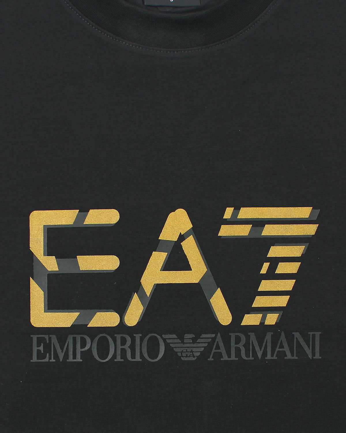 Premium Men's EA7 Oversize T Shirt - Black
