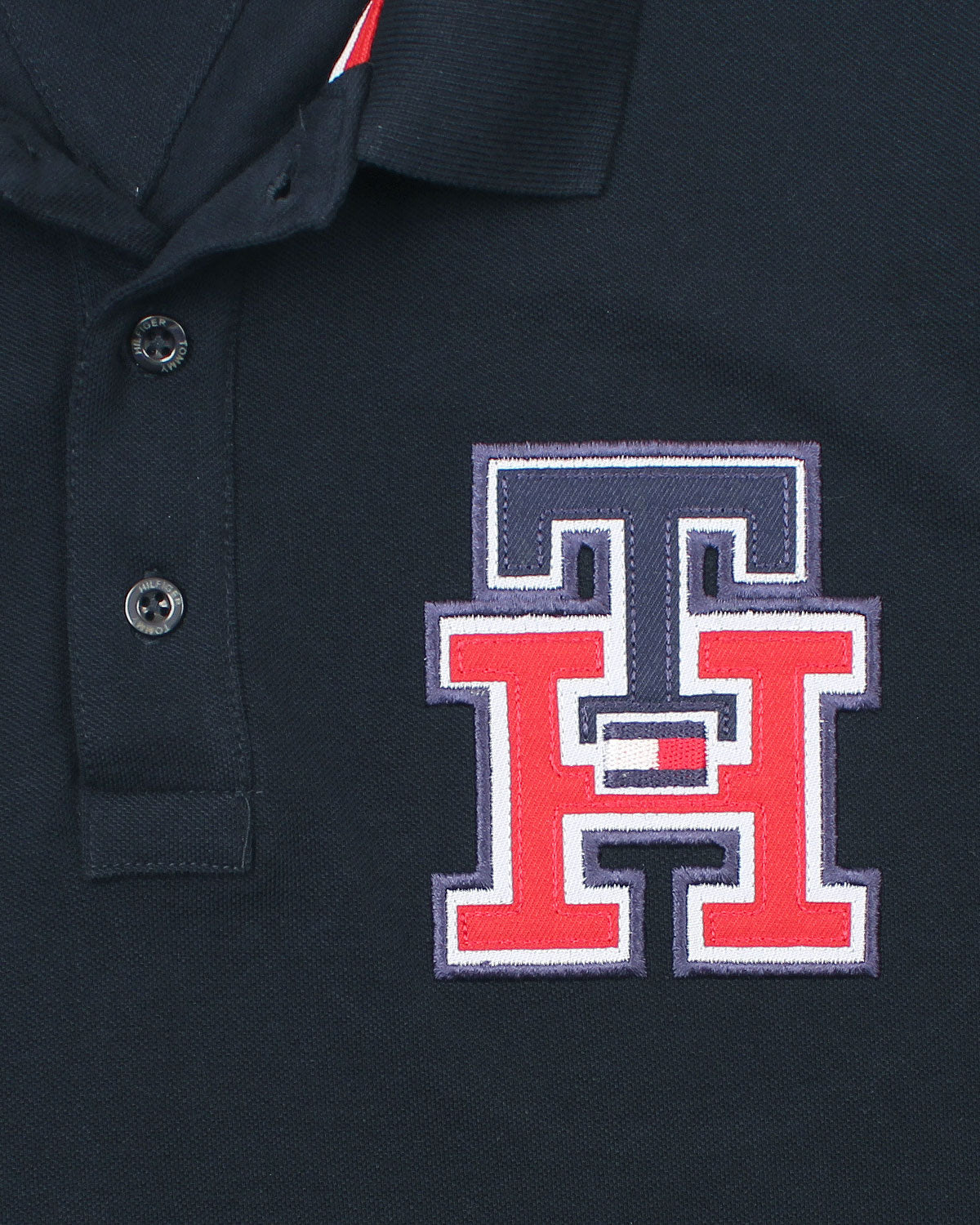 Premium Men's iconic TH Polo Shirt - Navy Blue